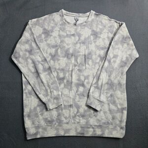 Athleta Sweatshirt Women M Gray Studio To Street Lightweight Long Sleeve